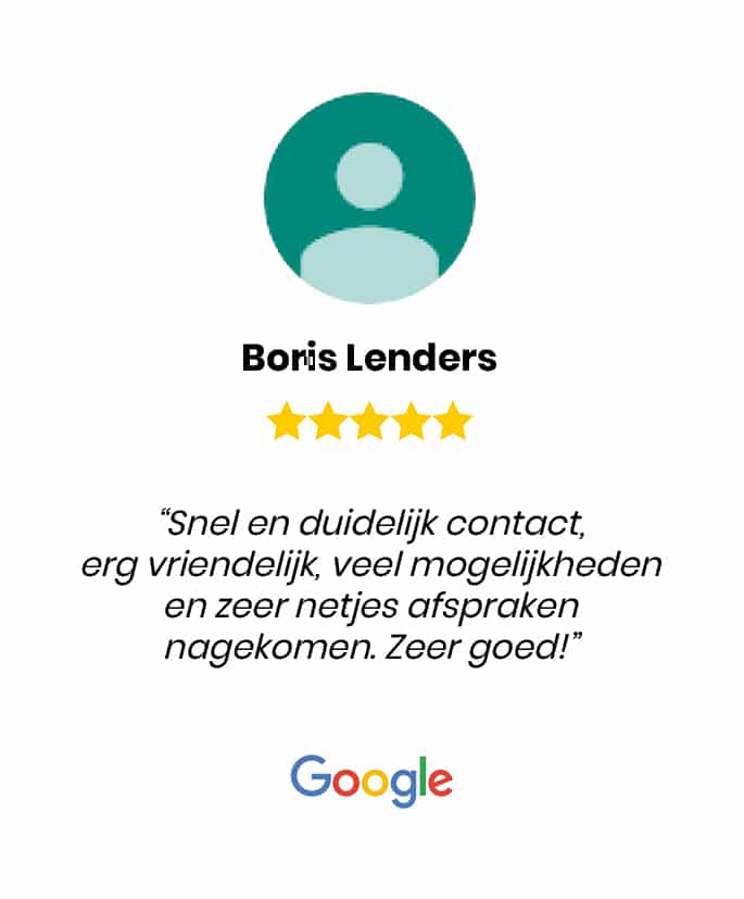 Social review homepage Boris Lenders