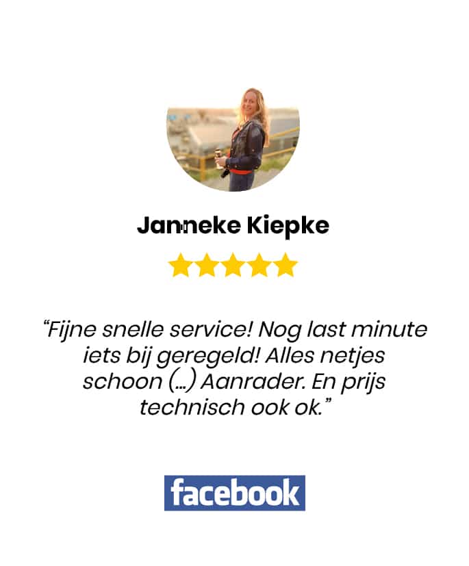 Social review homepage Janneke Kiepke