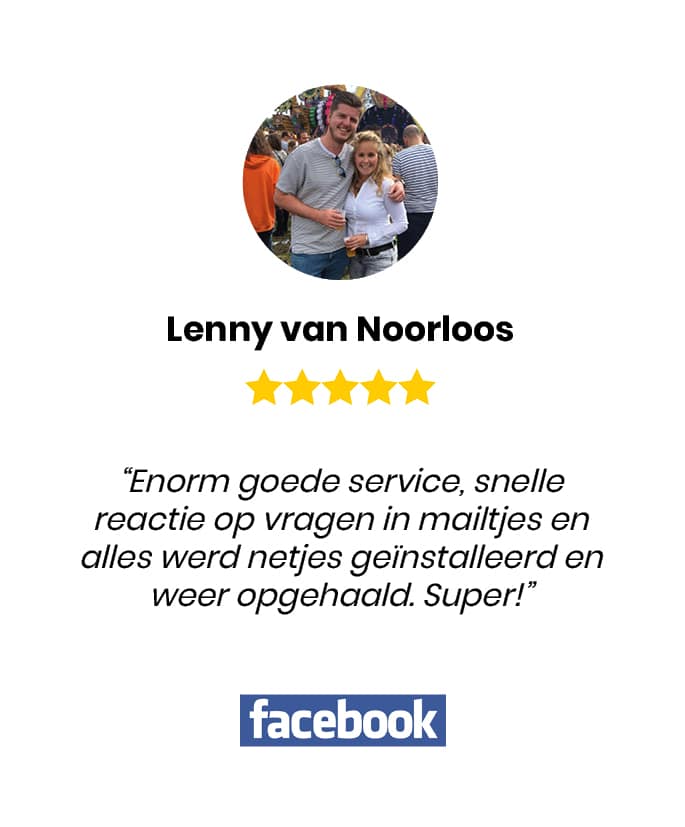 Social review homepage Lenny van Noorloos