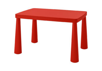 Kindertafel Rood huren